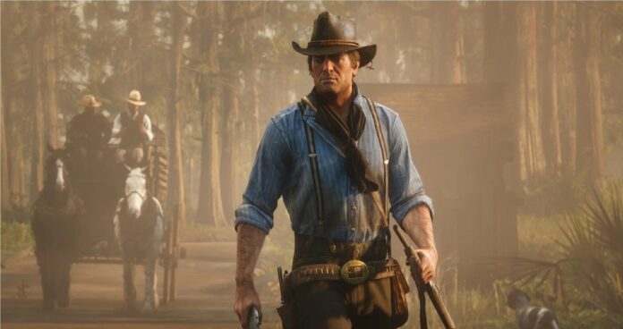 Red Dead Redemption Fan Finds Big Arthur Morgan Mural in Western Restaurant - Game Geeks News