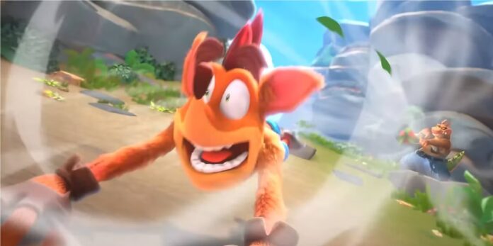 Crash Bandicoot Attempts the Wednesday Addams Dance - Game Geeks News